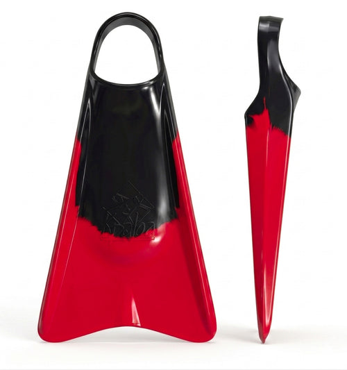 Nadadeira Kpaloa Aloha Vermelho e Preto