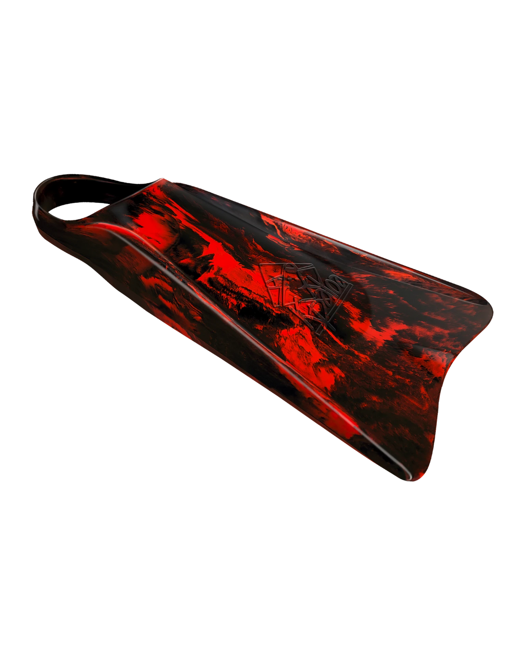 Kpaloa Splash Vermelho, vista de três quartos